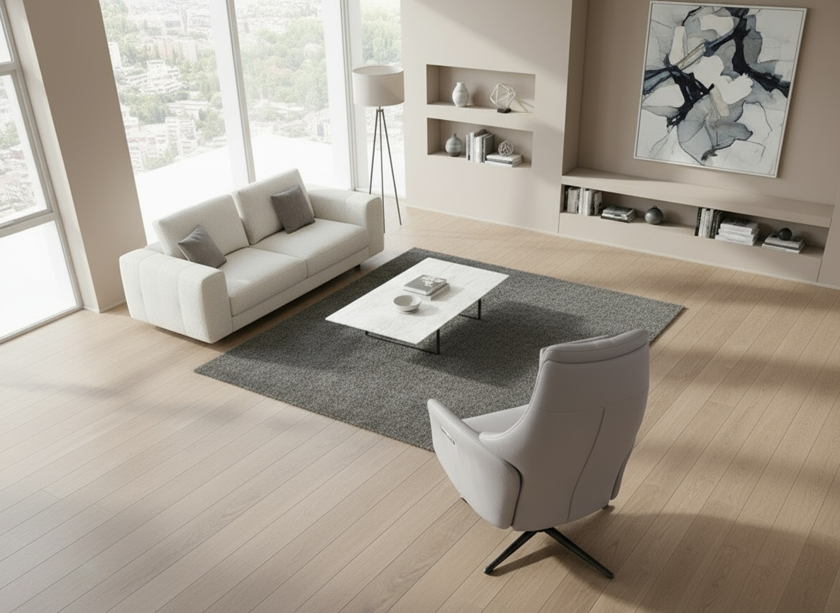 Počivalnik Vita - sivo usnje – Bild 2